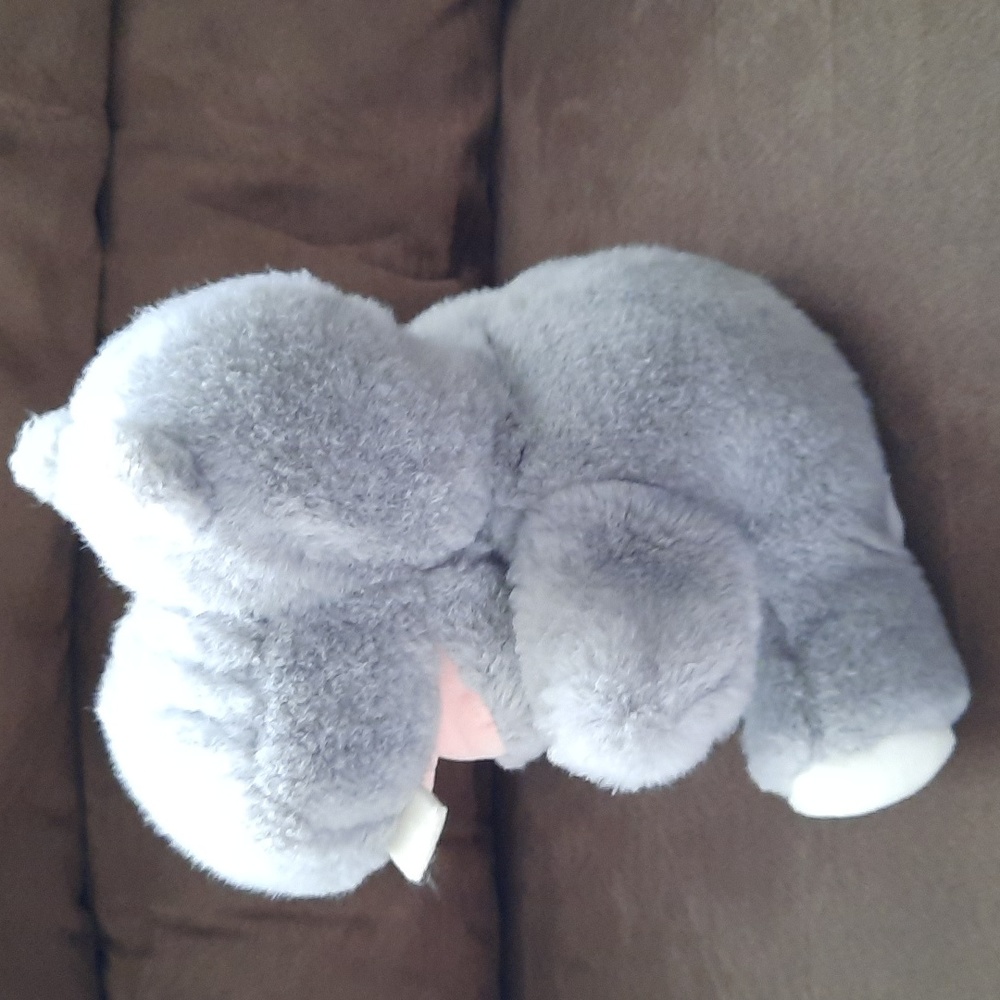 Hippo puppet,  plush, stuffed animal - Picture 4 of 5